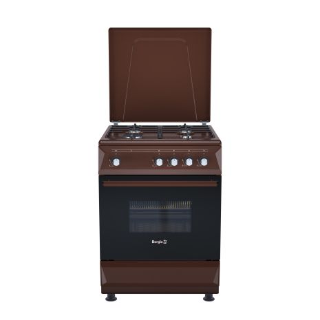 Плита газова Borgio GG 640 B MBBL Коричнева Плита газова Borgio GG 640 B MBBL Коричнева