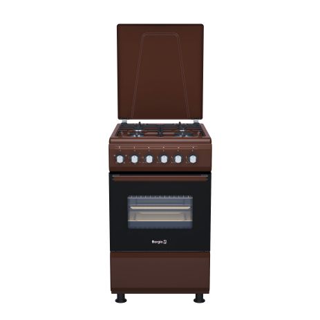 Кухонна плита Borgio GE 540 B MBBLT комбінована, коричнева