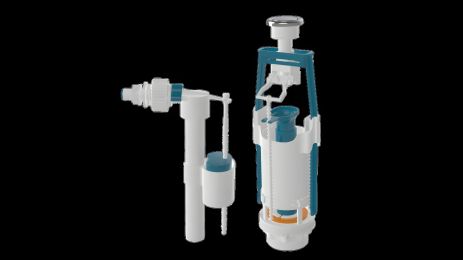 Бічна підводка арматури для унітазу 1/2 Nova 4366