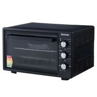 Чорна електрична духовка Samdan 2011, 36 літрів