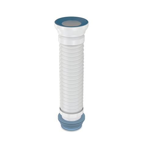 Гофра унітазу регулируемая длина 270-500 мм Nova 7012