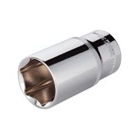 Удлиненная шестигранная головка 1/2", 32×78 мм, Cr-V, STORM INTERTOOL ET-0132