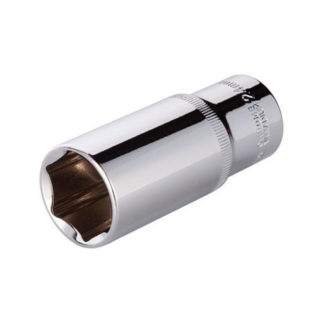 Головка шестигранна подовжена 1/2", 24×78 мм, Cr-V, STORM INTERTOOL ET-0124