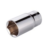 Головка шестигранна подовжена 1/2", 30×78 мм, Cr-V, STORM INTERTOOL ET-0130