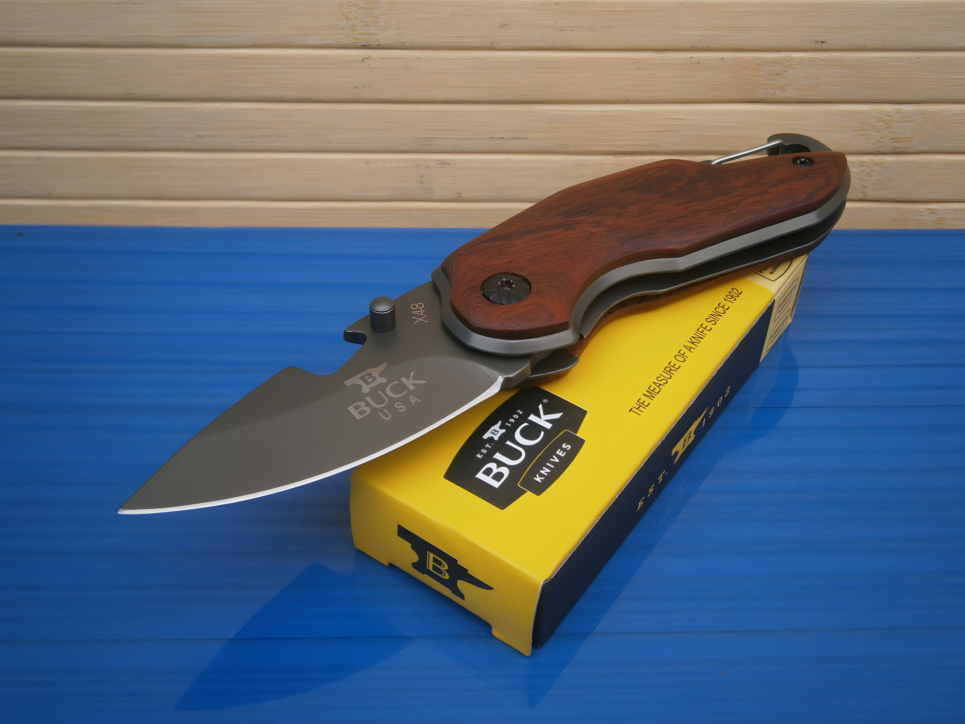 Ніж - брелок складаний Buck Mini Х-48 14,5 см Ніж - брелок складаний Buck Mini Х-48 14,5 см