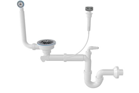 Одинарний євросифон-автомат для граніту NOVA (1044) Одинарний євросифон-автомат для граніту NOVA (1044)