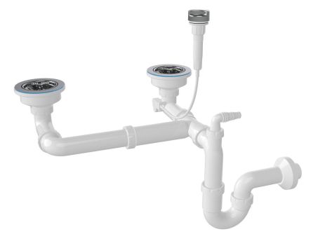 Подвійний євросифон-автомат NOVA для граніту (1199-070) Подвійний євросифон-автомат NOVA для граніту (1199-070)