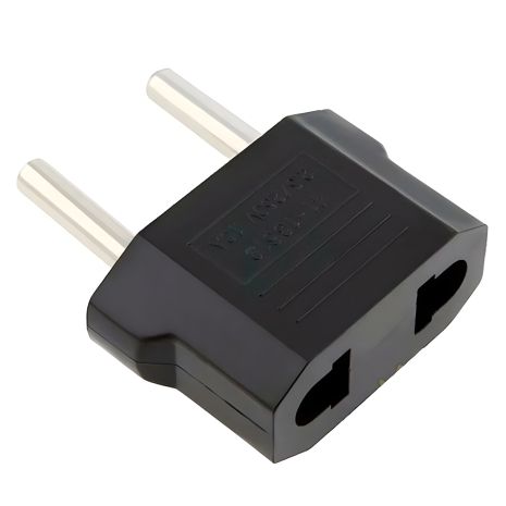 Adapter for Euro Outlet TEFAL Black CN EU (110-220)