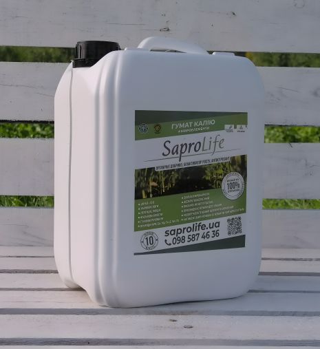 Добриво органічне Гумат калію, 10 л