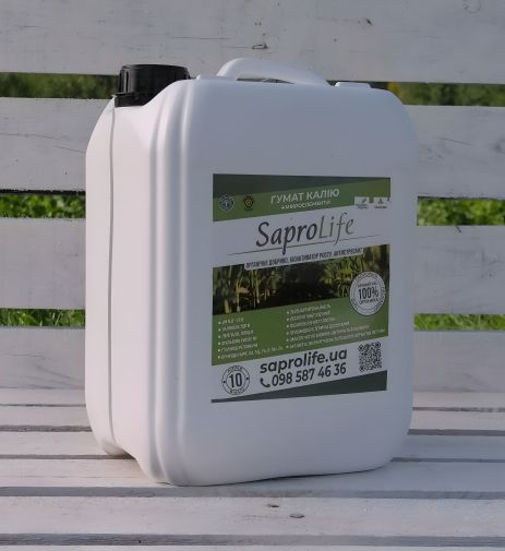 Добриво органічне Гумат калію, 10 л