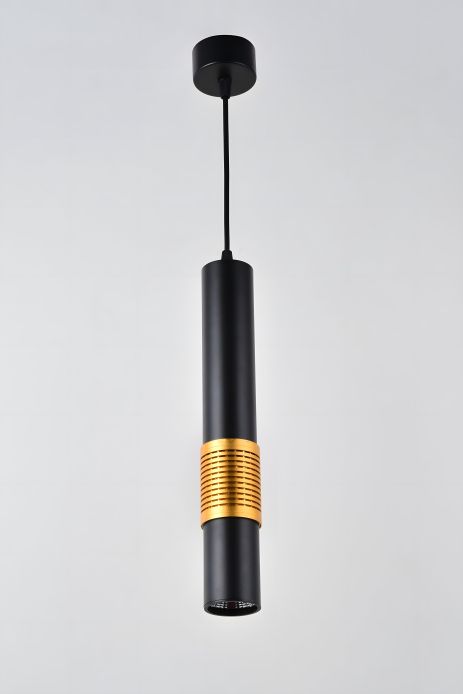 Підвісна люстра Sirius RT536 BK+GD