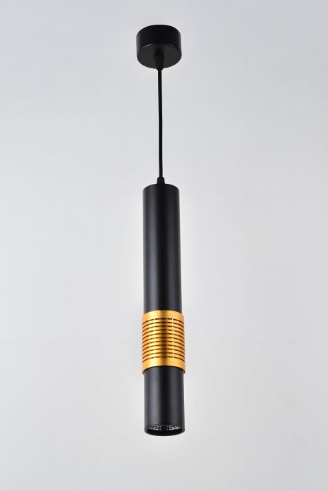 Підвісна люстра Sirius RT536 BK+GD