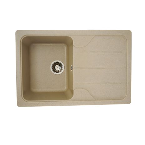 Кухонна гранітна мийка VALESO VERONA 7850 матова Сафарі