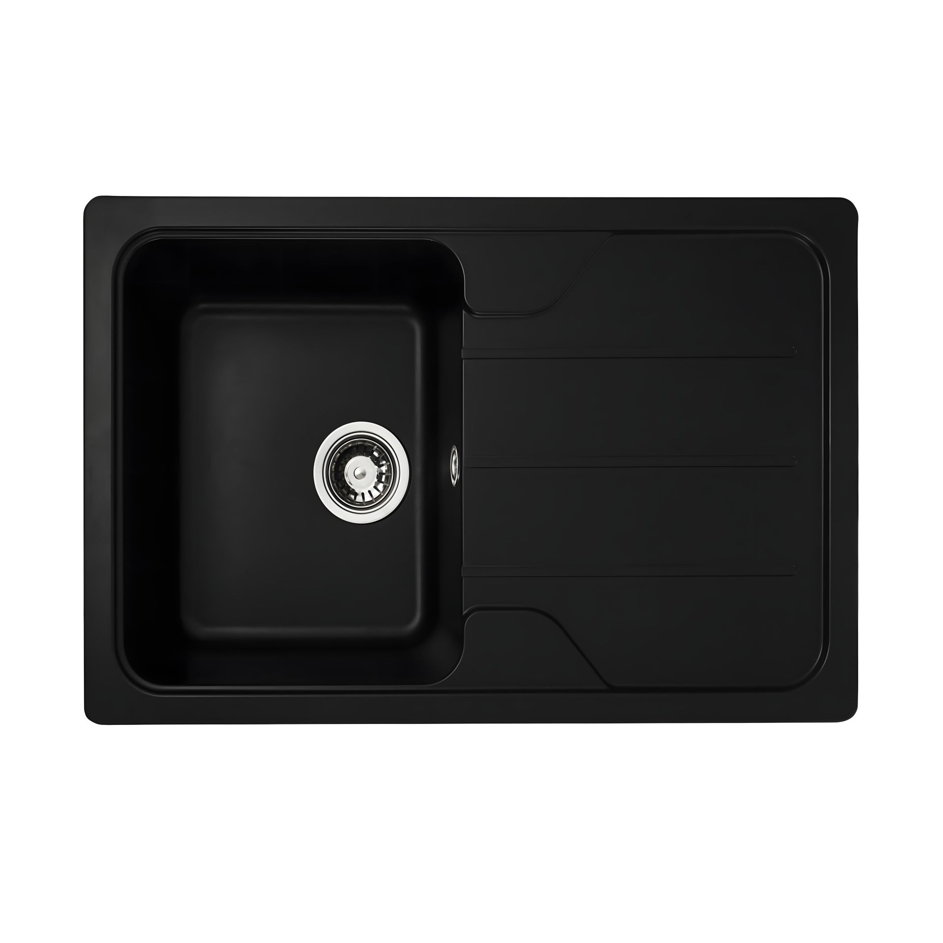 Гранитная мойка для кухни Platinum 7850 CAMELIA глянец Черная Гранитная мойка для кухни Platinum 7850 CAMELIA глянец Черная