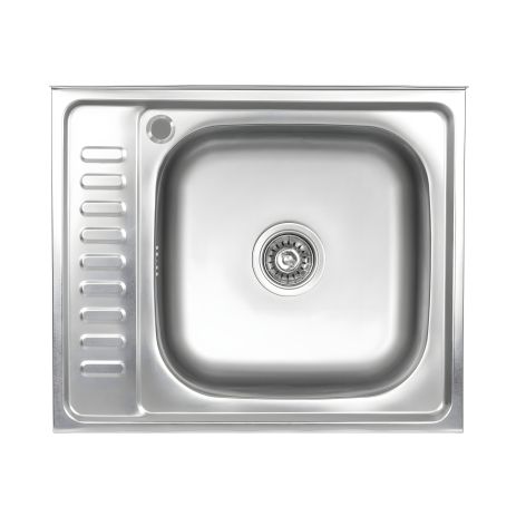 Кухонная мойка Valeso из нержавеющей стали САТИН 6050 R (0,7/160 мм) Кухонная мойка Valeso из нержавеющей стали САТИН 6050 R (0,7/160 мм)