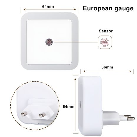 LED нічник Sirius TL-9029 білий