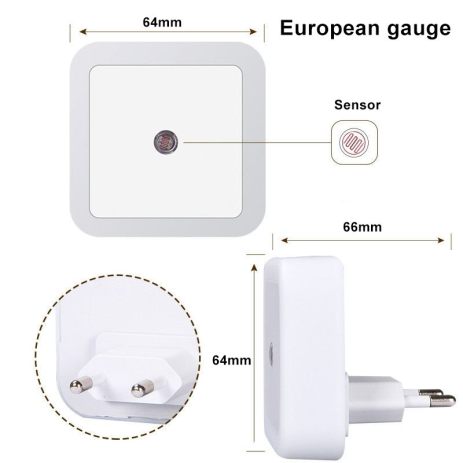 Нічник LED Sirius TL-9029 білий Нічник LED Sirius TL-9029 білий