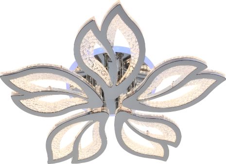 Акриловая светодиодная люстра Sirius LI8420/5 CR (RGB) 110W+7W