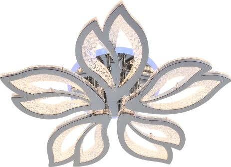 Акриловая светодиодная люстра Sirius LI8420/5 CR (RGB) 110W+7W