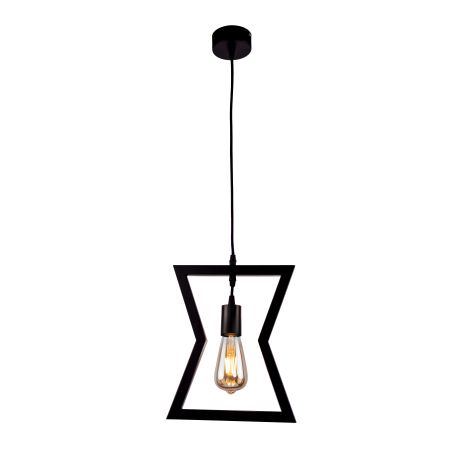 Люстра подвесная металлическая производство Sirius PR 1032/1 черный Люстра подвесная металлическая производство Sirius PR 1032/1 черный