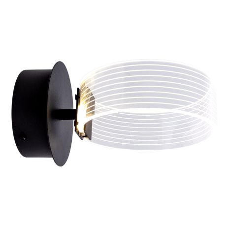 Бра настенная светодиодная акриловая Sirius N 3705-1 BLACK 12W Бра настенная светодиодная акриловая Sirius N 3705-1 BLACK 12W