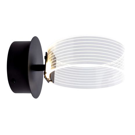 Настенное светодиодное бра Sirius N 3705-1 BLACK 12W