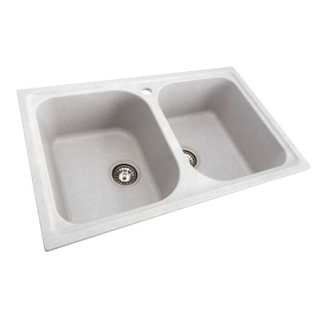 Мийка VALESO EQUATORIA 7950 для кухні, гранітна, матова, Топаз