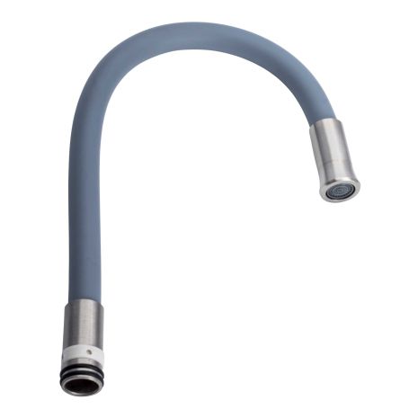 Гнучкий вилив до змішувачу КТ 92 сірий VALESO