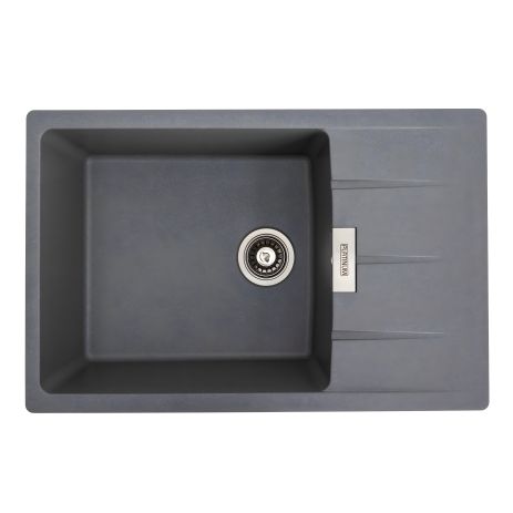 Гранітна мийка VALESO ROMA 7850 матова, Сірий мусон
