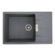 Гранітна мийка VALESO ROMA 7850 матова, Сірий мусон