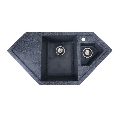 Кухонная гранитная мойка VALESO 9950 PANDORA матовая (графит)