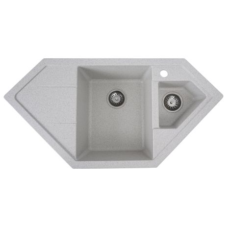 Гранитная мойка для кухни Platinum 9950 PANDORA матовая (Топаз)