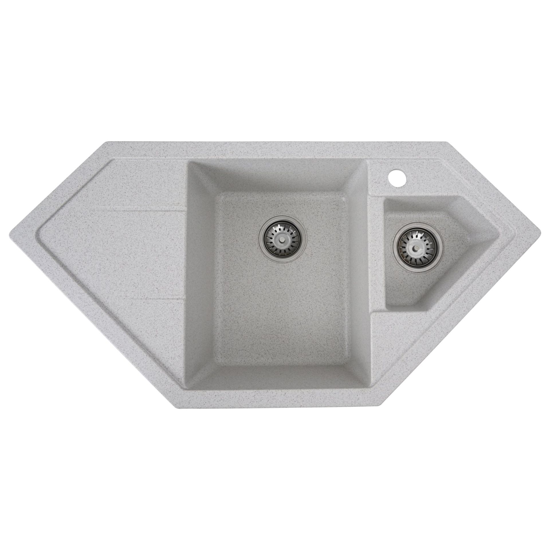 Кухонна гранітна мийка Platinum 9950 PANDORA матова Топаз Кухонна гранітна мийка Platinum 9950 PANDORA матова Топаз