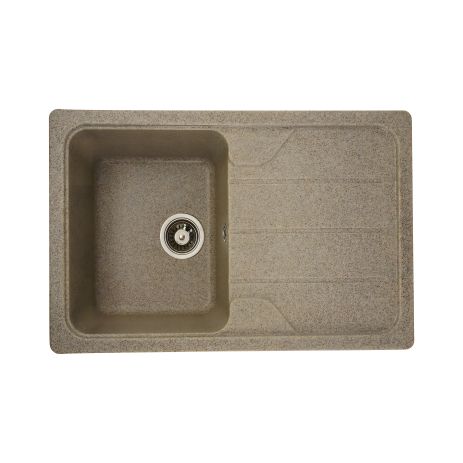 Гранітна мийка VALESO VERONA 7850 матова Карамель для кухні