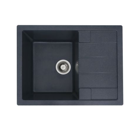 Кухонная мойка из гранита VALESO INTENSO 6550, матовая антрацит