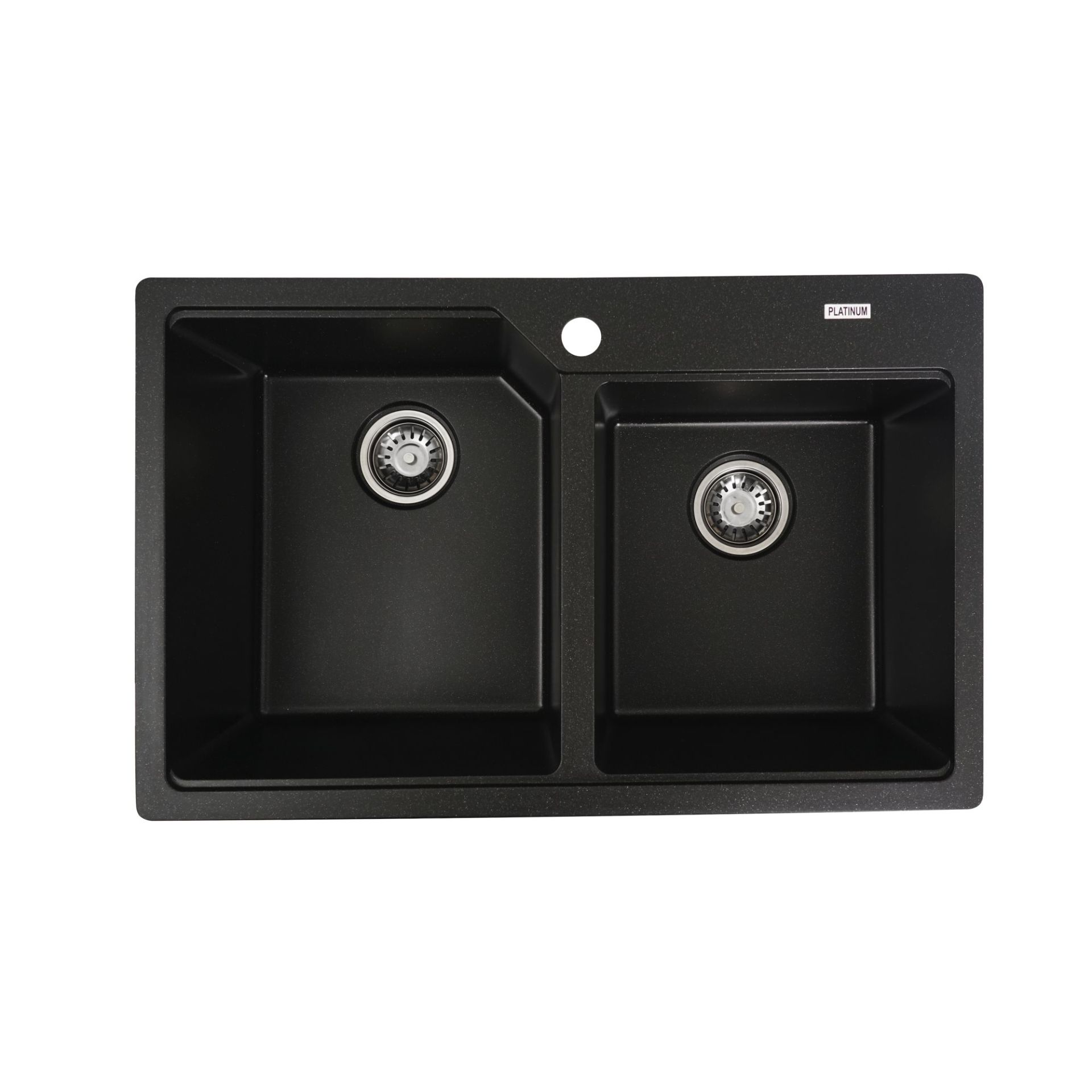 Гранитная мойка для кухни VALESO HARMONY 7850 матовая Черный металлик Гранитная мойка для кухни VALESO HARMONY 7850 матовая Черный металлик