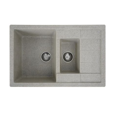 Гранитная мойка для кухни VALESO TOSKANA 7850W матовая Карамель Гранитная мойка для кухни VALESO TOSKANA 7850W матовая Карамель