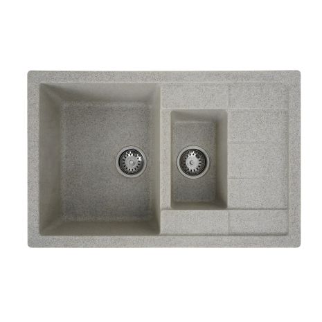 Гранітна мийка для кухні VALESO TOSKANA 7850W матова Карамель Гранітна мийка для кухні VALESO TOSKANA 7850W матова Карамель