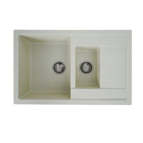 Матовая гранитная мойка для кухни VALESO TOSKANA 7850W Песок Матовая гранитная мойка для кухни VALESO TOSKANA 7850W Песок