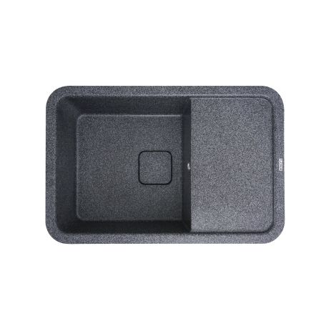 Гранітна мийка для кухні VALESO 7850 CUBE матова Графіт