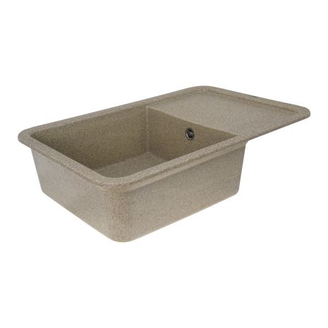 Гранитная мойка для кухни VALESO 7850 CUBE матовая Карамель