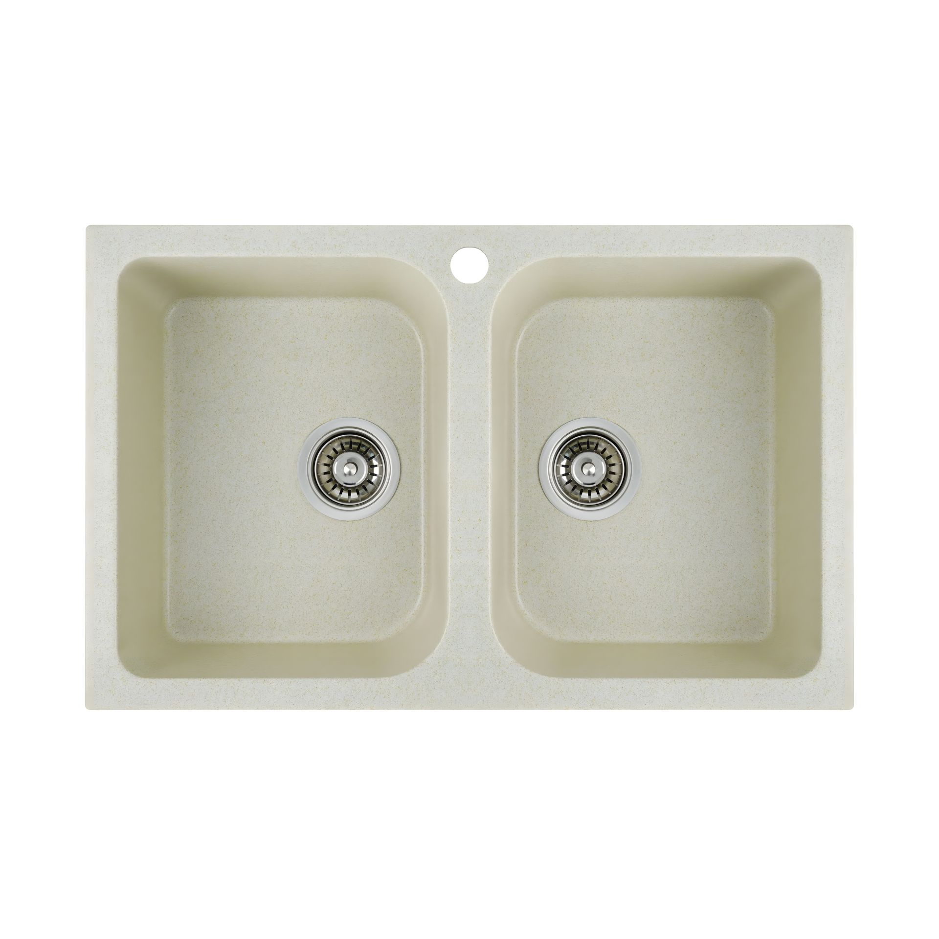 Кухонная гранитная мойка Platinum 7648W TWIN глянец Песок Кухонная гранитная мойка Platinum 7648W TWIN глянец Песок