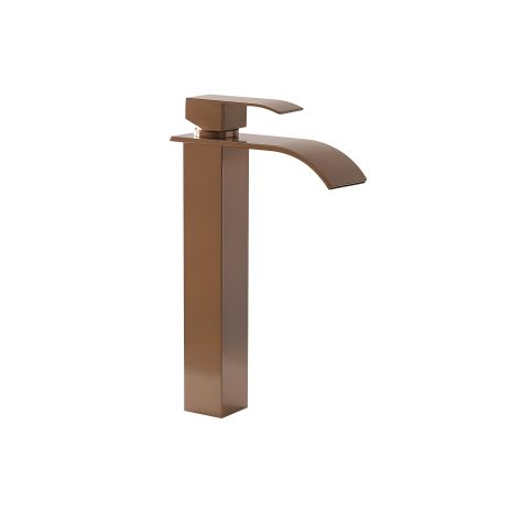 Під умивальник змішувач мідний Handmade Platinum 3191 PVD