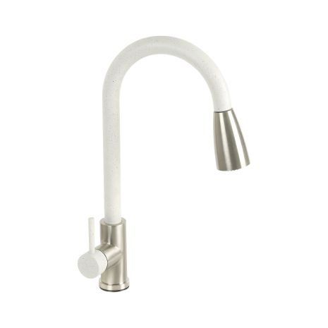 Platinum KT 8203 (8614) Топаз комби смеситель с выдвижным изливом Platinum KT 8203 (8614) Топаз комби смеситель с выдвижным изливом