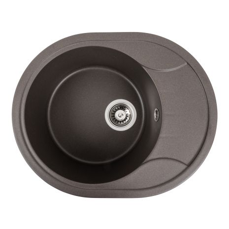 Кухонна гранітна мийка Platinum 5847 ONYX матова Темна скеля Кухонна гранітна мийка Platinum 5847 ONYX матова Темна скеля