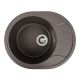 Кухонна гранітна мийка Platinum 5847 ONYX матова Темна скеля Кухонна гранітна мийка Platinum 5847 ONYX матова Темна скеля
