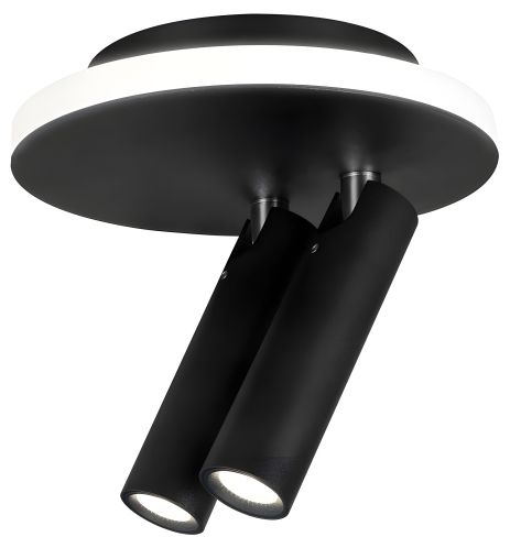 Двойной спот Sirius RT551-2 BK