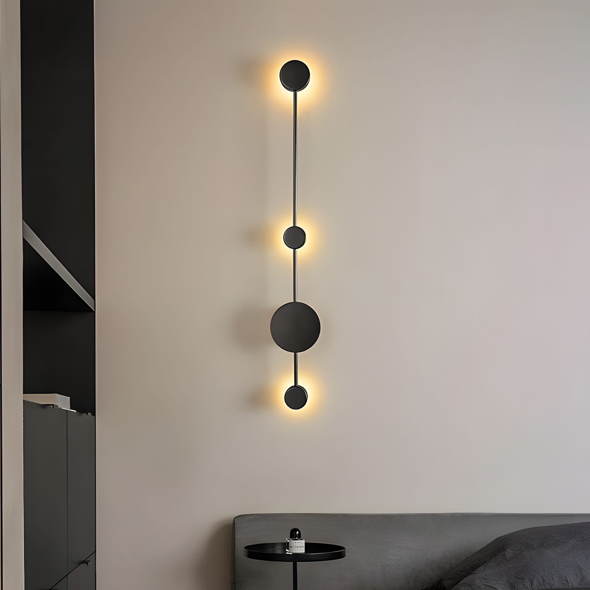 Настенный светильник светодиодный Sirius 8936-3 черный Настенный светильник светодиодный Sirius 8936-3 черный