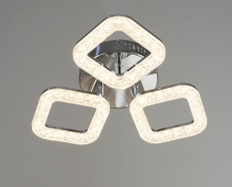 Люстра светодиодная Sirius B YH898/3 CH Люстра светодиодная Sirius B YH898/3 CH