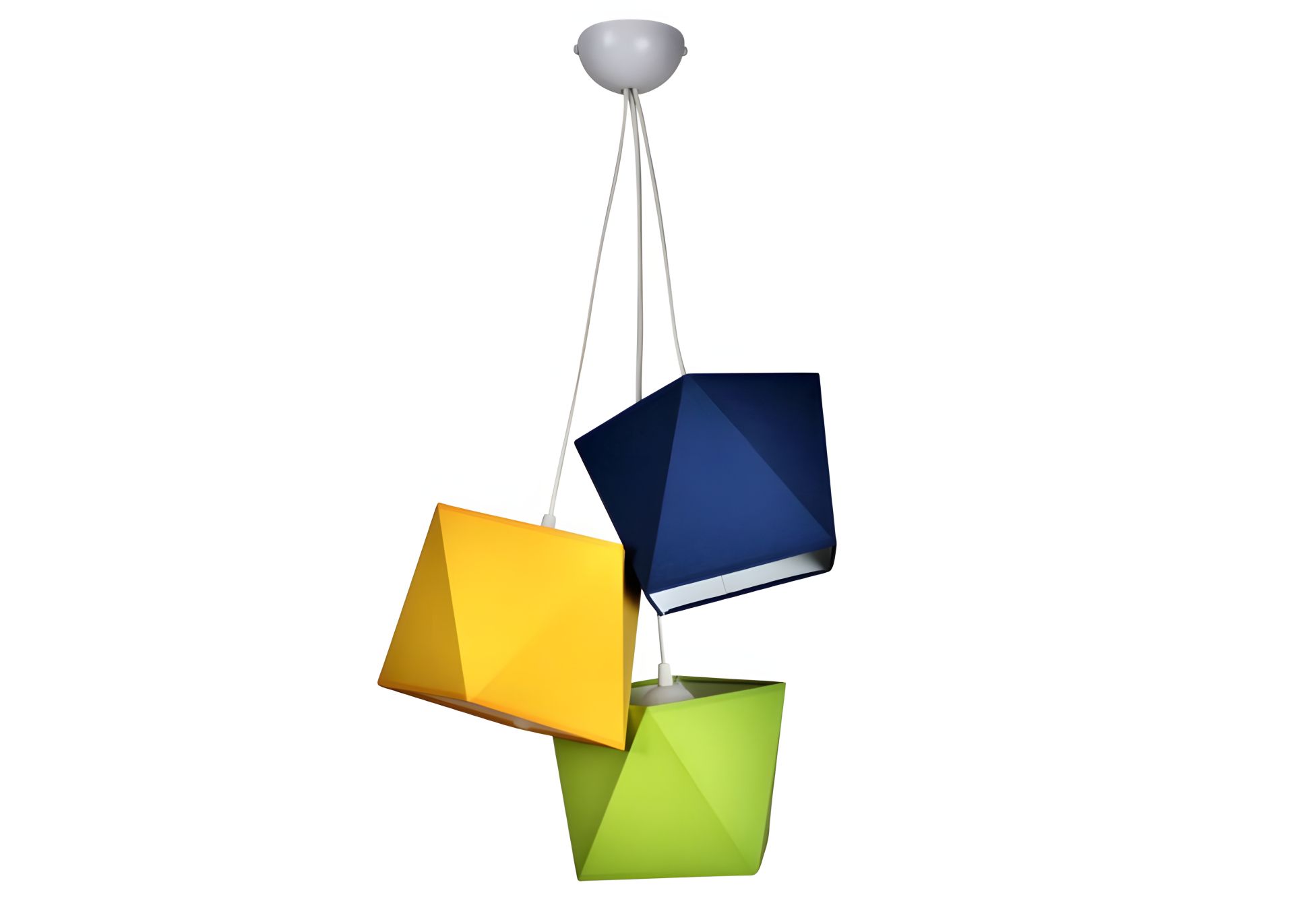 Подвесная детская люстра Sirius 8915-3С, цветная Подвесная детская люстра Sirius 8915-3С, цветная